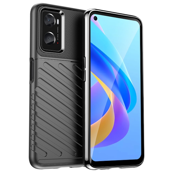 Flexibelt Pansarfodral för Oppo A76 / Oppo A36 / Realme 9i - Sva