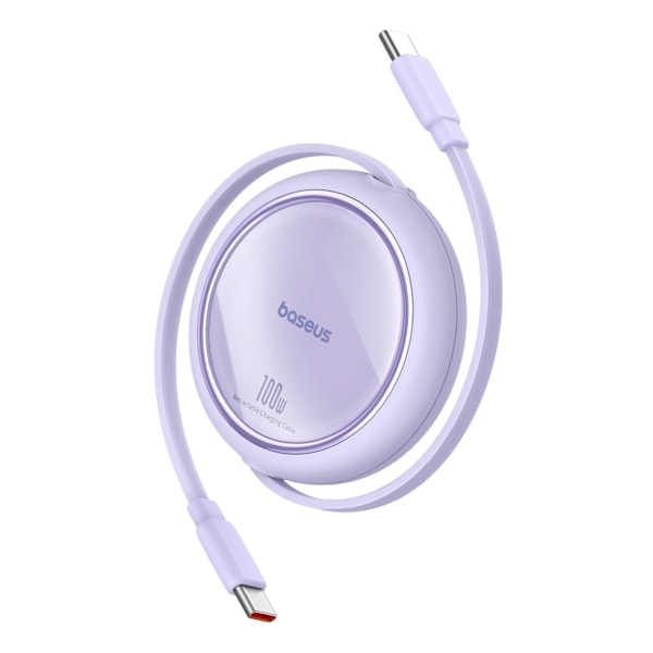 Baseus Free2Draw Mini USB-C till USB-C Uttagbar Kabel 100W 1m -