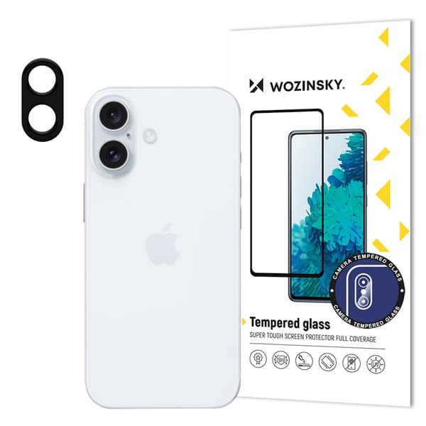 Wozinsky Härdat Glas 9H Full Kamera Skydd för iPhone 16