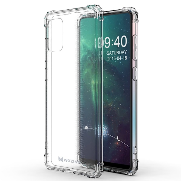 Wozinsky Stöttålig Transparent Skal för Samsung Galaxy M51