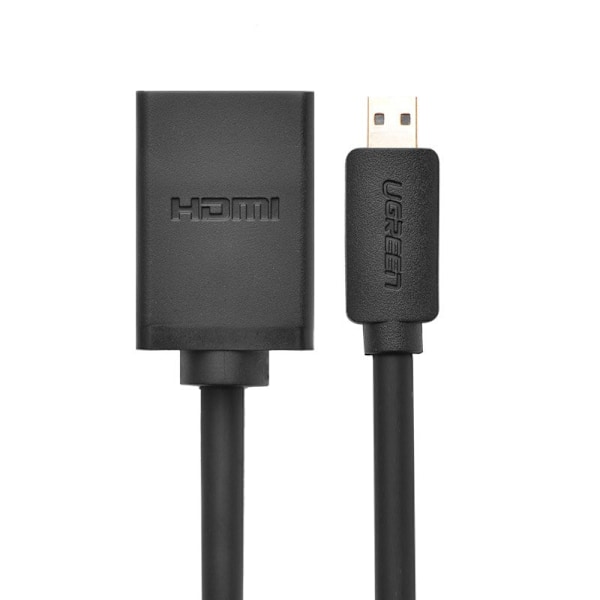 Ugreen HDMI till Micro HDMI Adapterkabel 19-Pin/ 20 cm/ Svart (2