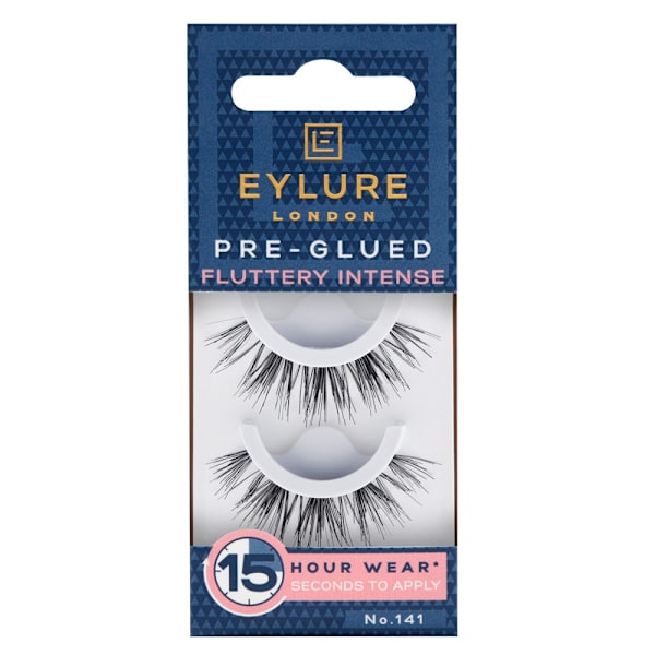 Eylure Itsekiinnittyvät Kaksinkertaisen Volyymin Tekoripset No. 141 Fluttery Intense