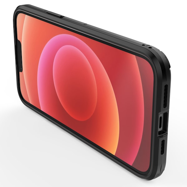 Robust Ring Armor Skal för iPhone 14 med Magnetisk Hållare - Sva