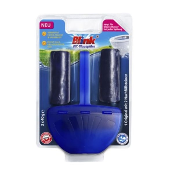 Blink WC Tärning - Blå/ 3-pack (Importerad från Tyskland)