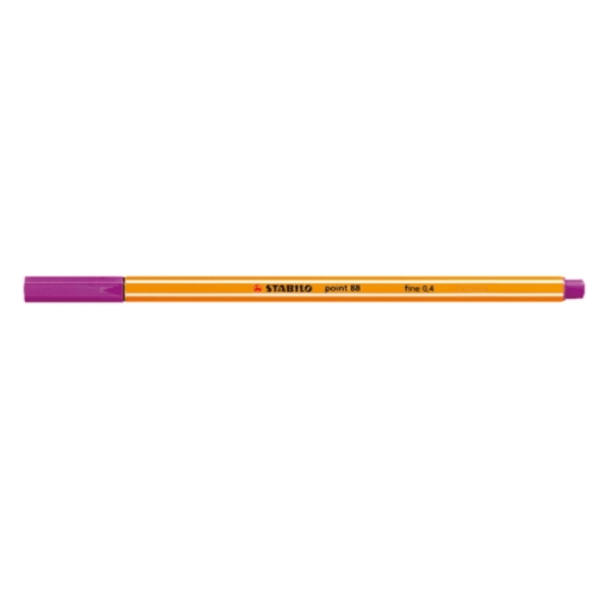 Stabilo Fineliner 88/58/ Lila - Fjäderlätt precision och färgrik