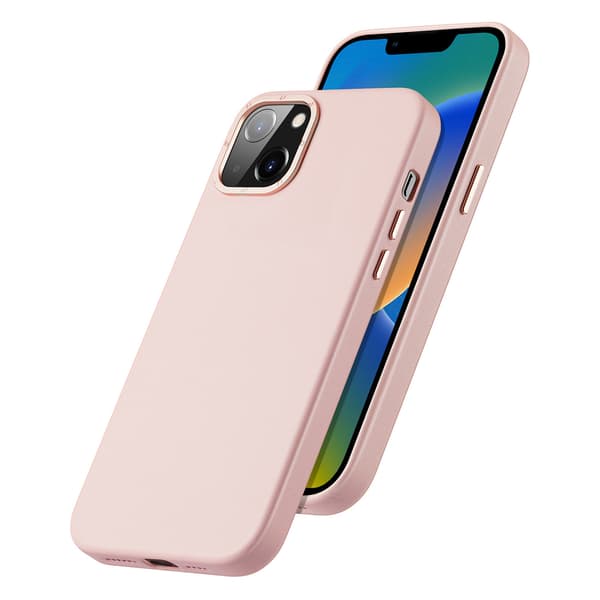 Dux Ducis Grit elegant konstläderfodral för iPhone 14 Plus med M