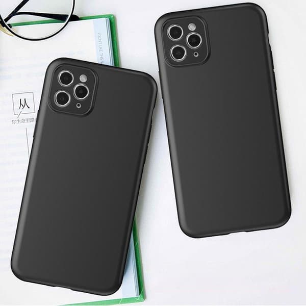 Mjukt Silikonfodral för Honor 90 - Svart