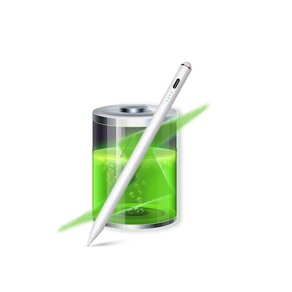 Joyroom JR-X9 Aktiv Stylus Penna för Apple iPad Vit (JR-X9)