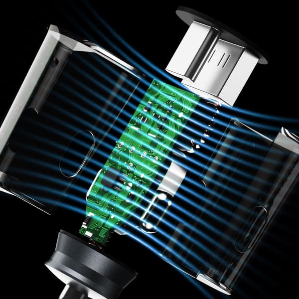 Dudao R4T Bil Laddare 30W USB-A/USB-C - Grå
