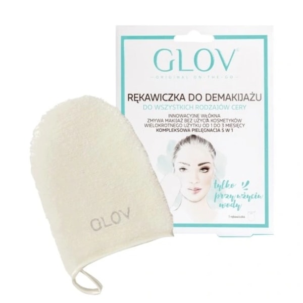 Glow Nordic Avsminkningshandske Ivory