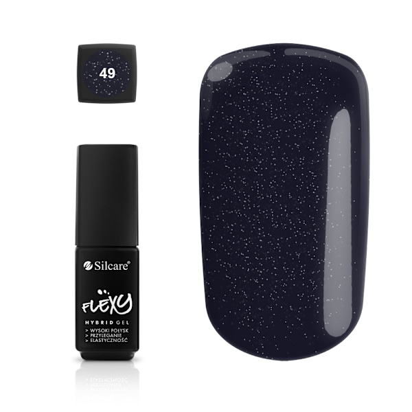 Silcare Flexy Hybrid Nagellack för Naglar 49/ 4/5g