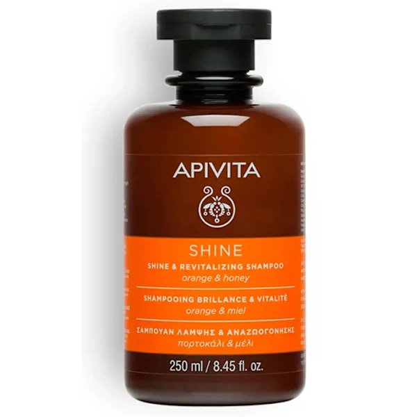 Apivita Glans Shampoo/ Revitaliserande skönhet för hårets lyster