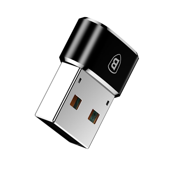 Baseus Mini Adapter USB-C till USB-A - Svart