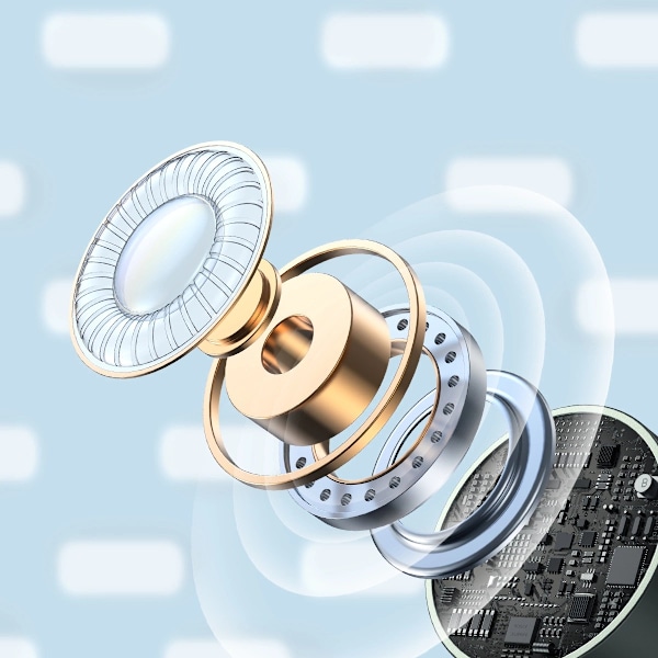 Joyroom JR-EC06 USB-C Hörlurar In-Ear - Grå