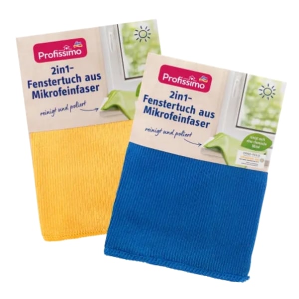 Professionell Fönsterryttare & Polerduk 2-i-1 av Mikrofiber av P