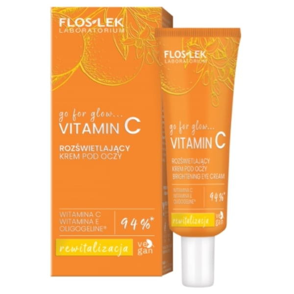 Floslek Laboratorium Go For Glow C-Vitamin Ögonkräm/ 30 ml
