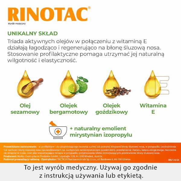Rinotac Stärkt Nässpray med 10 ml dose