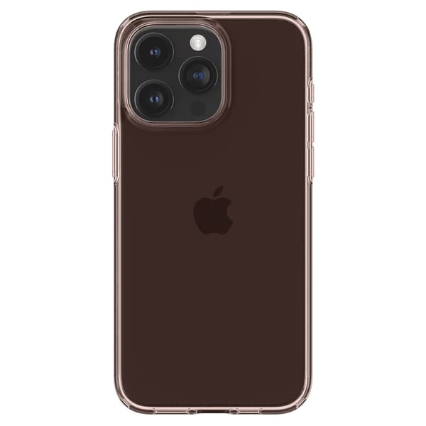 Spigen Crystal Flex Skal för iPhone 15 Pro Max - Rosa Transparen