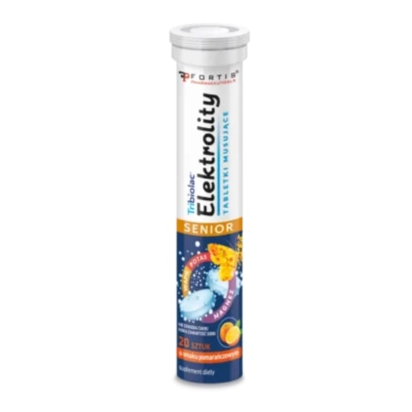 Tribiolac Elektrolyter Senior/ 20 Brusande Tabletter