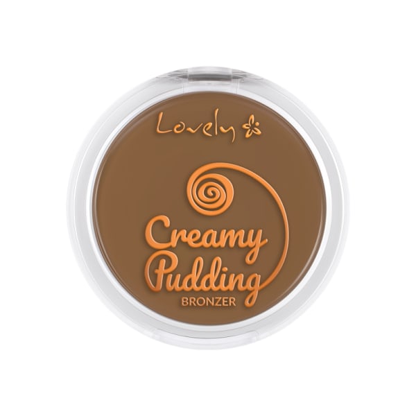 Härlig Krämig Pudding Bronzer Krämbrun För Ansikte och Kropp 1/