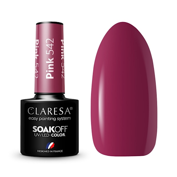 Claresa Soak Off UV/LED Rosa Hybrid Nagellack/ 5g