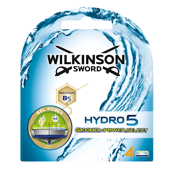 Wilkinson Hydro 5 Groomer - Rakbladspatroner/ 4-pack.