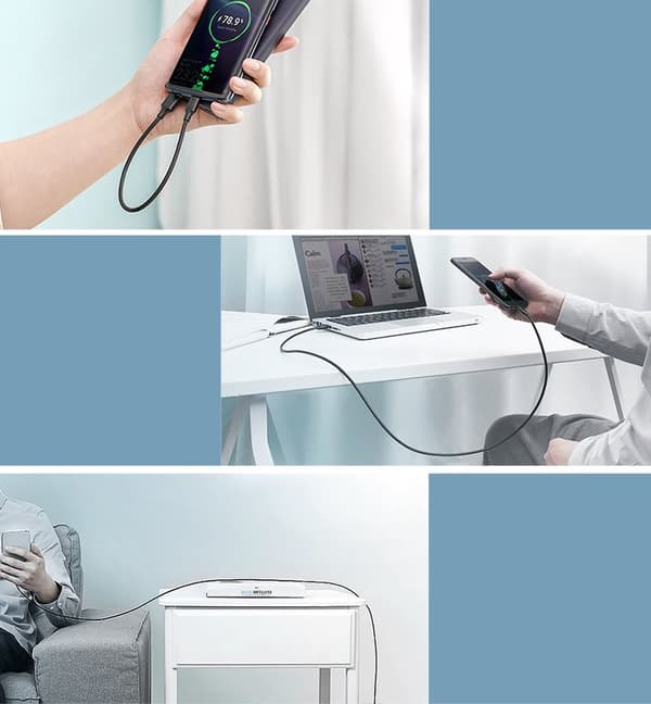 Ugreen USB-A till USB-C Kabel 2A 1m Svart - Modell US287 60116
