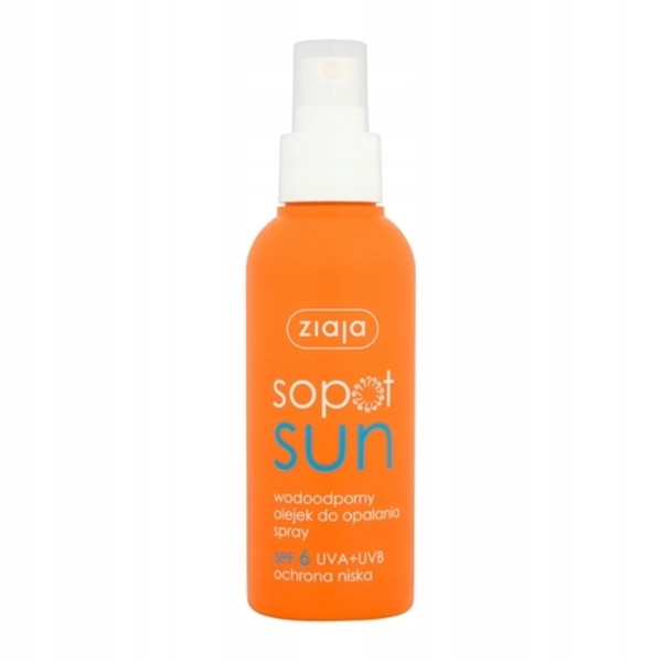 Ziaja Sopot Sun Aurinkosuoja-Suihke SPF6, 125ml