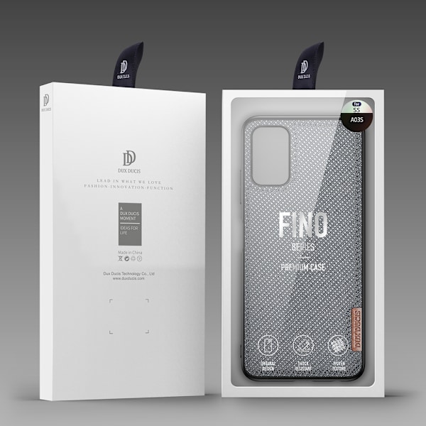 Dux Ducis Fino fodral i nylonmaterial för Samsung Galaxy A03s -