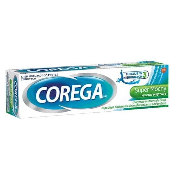 Corega Super Strong Mint Denture Adhesive Cream/ 70g