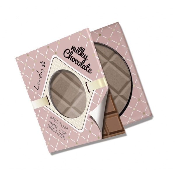 Förförisk Choklad Brons Matt Bronzer för Ansikte och Kropp/ 9g