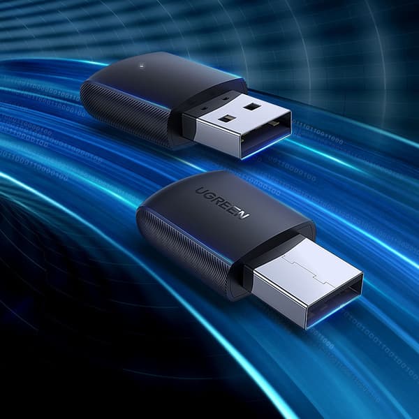 Ugreen Dualband Extern Nätverkskort USB WiFi Adapter - 11ac AC65