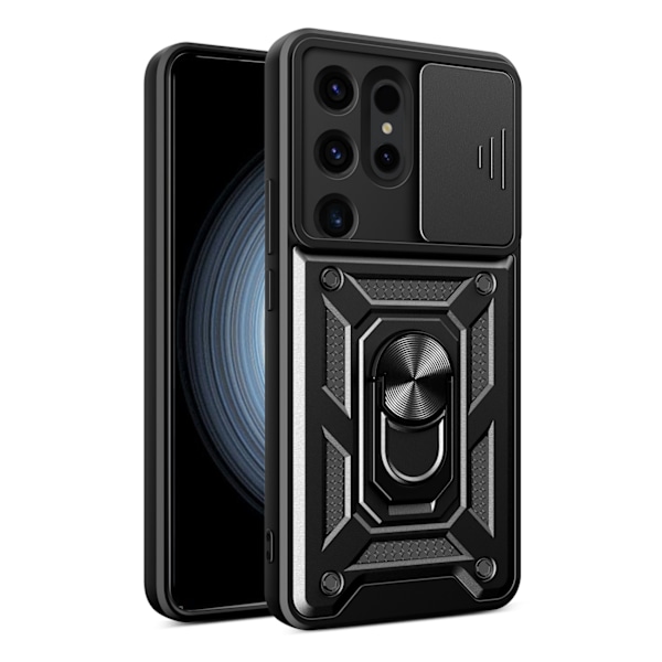 Skyddsfodral Hybrid Armor Camshield för Samsung Galaxy S24 Ultra