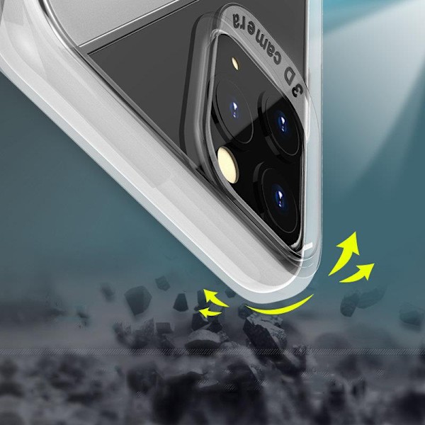 Flexibelt S-Case Skal för Huawei P40 Lite E - Blå