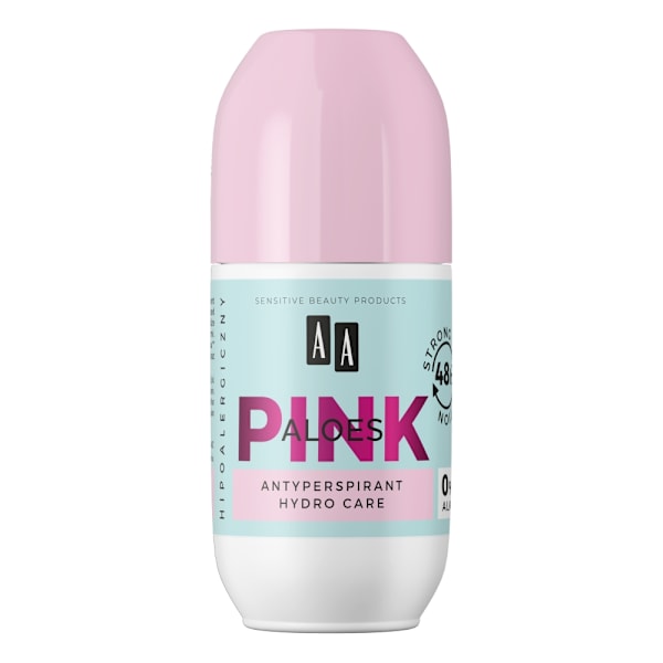 AA Blommande Ros Antiperspirant Roll-on - 50 ml. Ett effektivt s