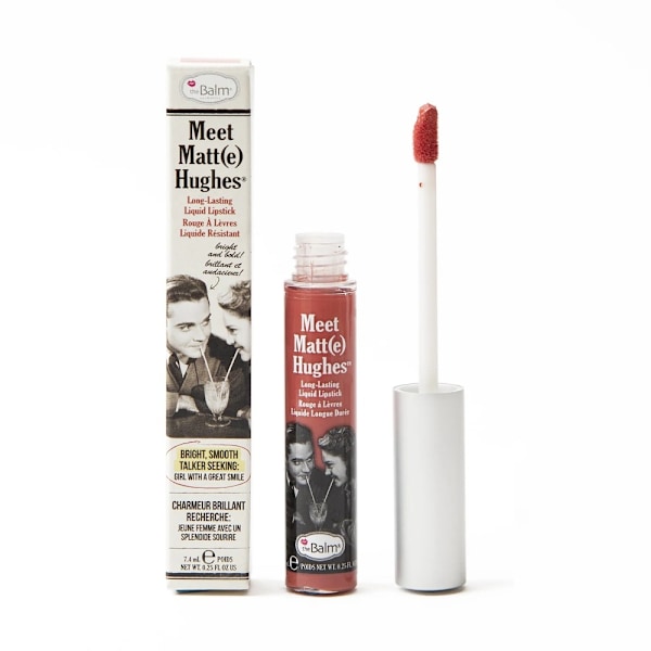 The Balm Meet Matt(e) Hughes Pitkäkestoinen Nestemäinen Huulipuna Honest, 7.4 ml