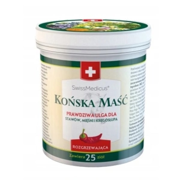 Välgörande Uppvärmningskräm för Hästar/ 250 ml