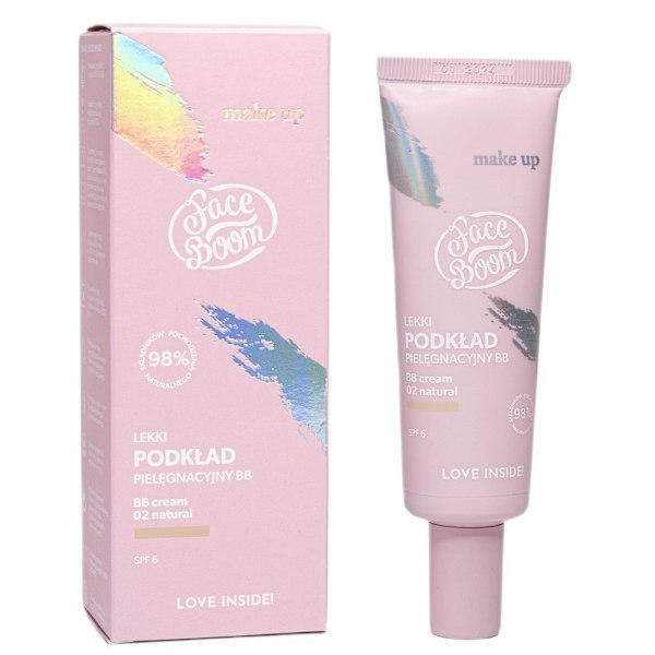 Ansiktskräm Boom Lätt BB-Fundament Vård 02 Naturlig/ 30 g