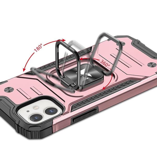 Wozinsky Ring Armor stöttåligt mobilskal iPhone 14 med magnetisk