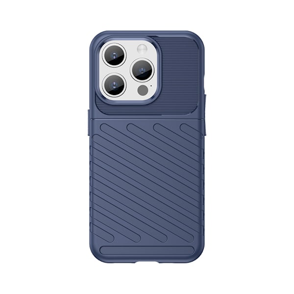 Stöttande Skal till iPhone 15 Pro Thunder Case - Blå