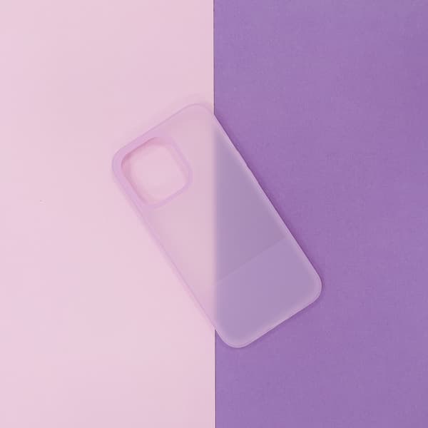 Kingxbar Plain Series silikonskal till iPhone 13 Pro Max - Grå