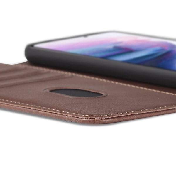 Samsung Galaxy S22+ Plånboksfodral Blått Magnetisk Ställfunktion