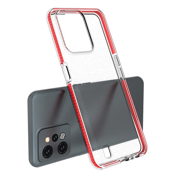 Realme C31 Elegant Blå Silikonskal med Förstärkt Ram