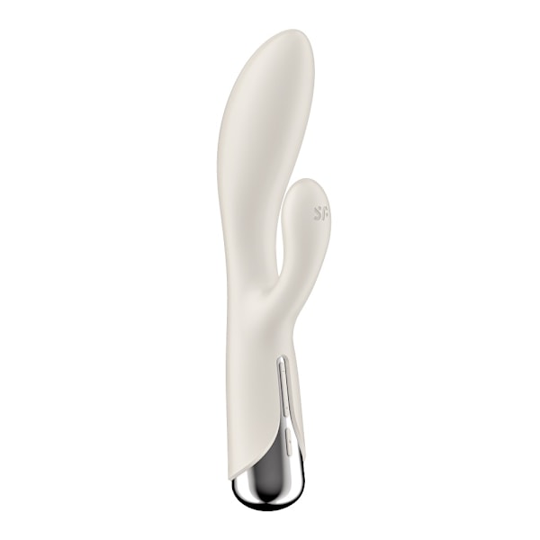 Satisfyer Snurrande Rabbit 1 Roterande Kaninvibrator Beige