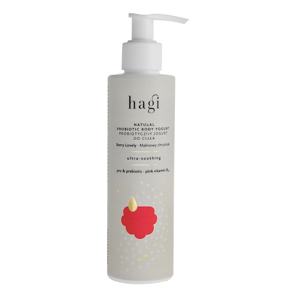 Hagi Probiotisk Kroppsyoghurt Hallonsnår/ 200 ml