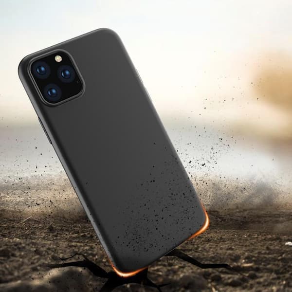Flexibelt Silikonskal för Samsung Galaxy M53 5G - Svart