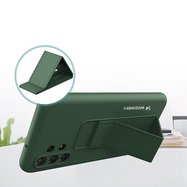 Wozinsky Stativfodral Silikonfodral med Stativ för Xiaomi Redmi