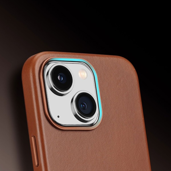 Dux Ducis Neapel Magnetiskt Läderfodral för iPhone 14 med MagSaf