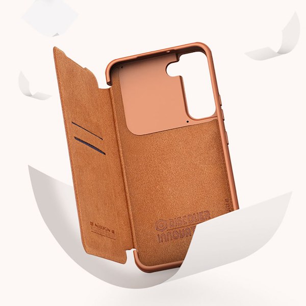 Nillkin Qin Läder Pro Fodral för Samsung Galaxy S22+ (S22 Plus)