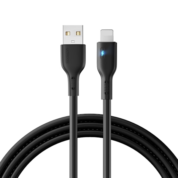 Joyroom Premium USB-A till Lightning Kabel 2.4A 2m - Svart